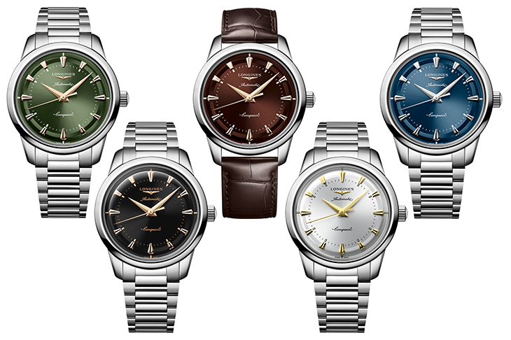 LONGINES - CONQUEST - L1.649.4.62.2 - 經典復刻，優雅列陣｜LONGINES推出Conquest Heritage系列全新錶款