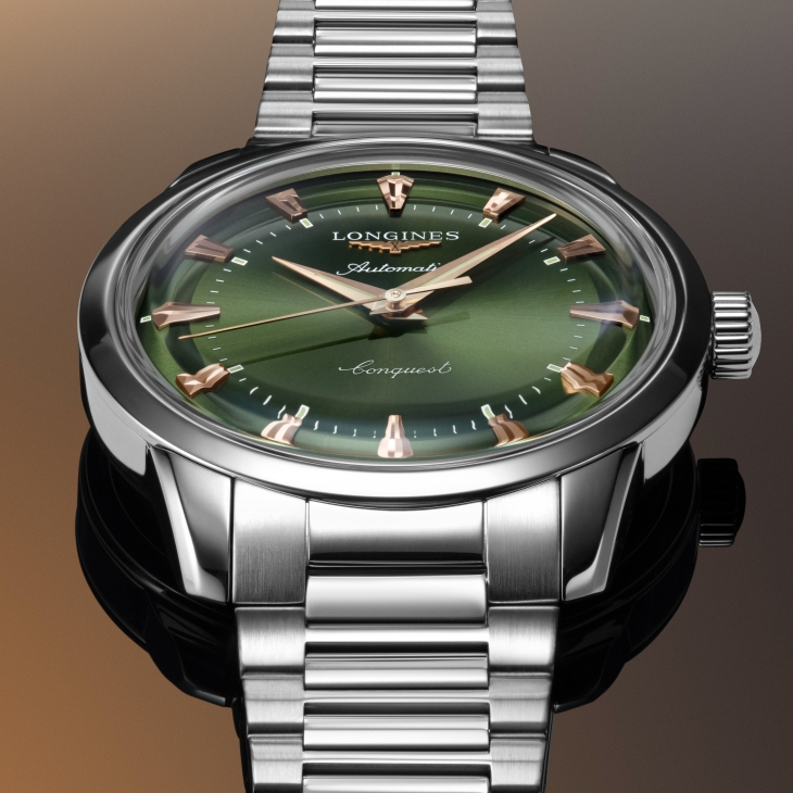 LONGINES - CONQUEST - L1.649.4.62.2 - 經典復刻，優雅列陣｜LONGINES推出Conquest Heritage系列全新錶款