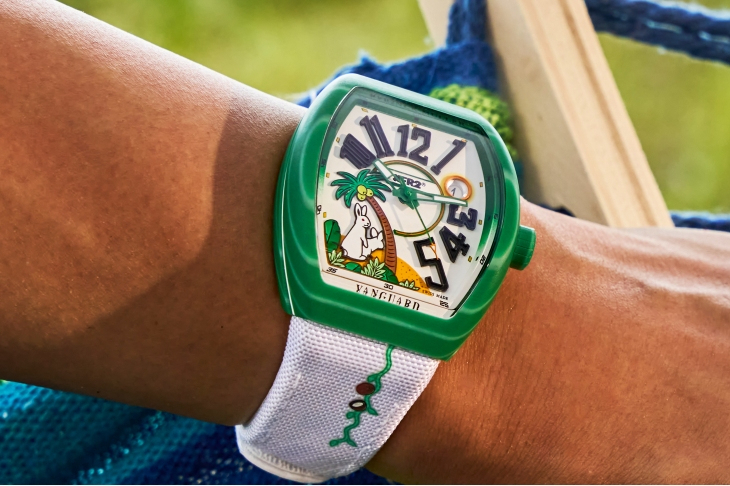 FRANCK MULLER - VANGUARD - V 41 SC DT BEACH FR2 GFRGFRG (BC) - 夏日情浪，頭狂「色」放｜FRANCK MULLER × #FR2限量新錶#FR2NCK MULLER Vanguard Beach
