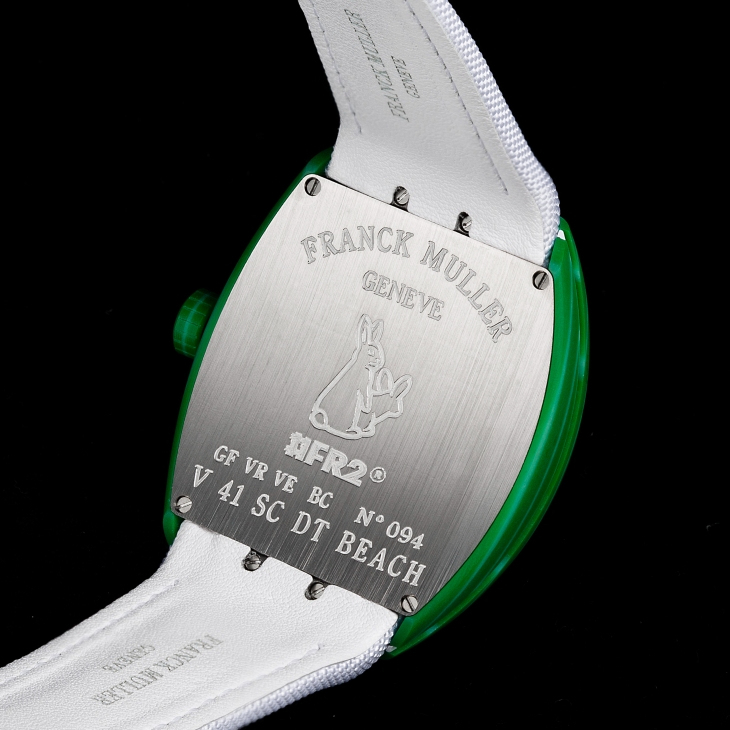 FRANCK MULLER - VANGUARD - V 41 SC DT BEACH FR2 GFRGFRG (BC) - 夏日情浪，頭狂「色」放｜FRANCK MULLER × #FR2限量新錶#FR2NCK MULLER Vanguard Beach