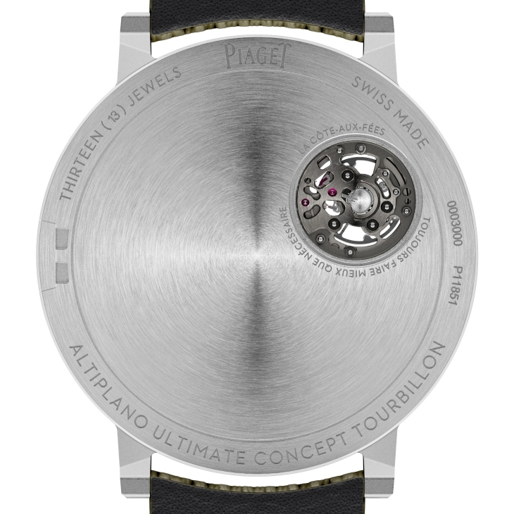 PIAGET - ALTIPLANO - G0A50126 - 超薄傳奇換裝優雅金綠｜PIAGET Altiplano系列兩款腕錶新色登場