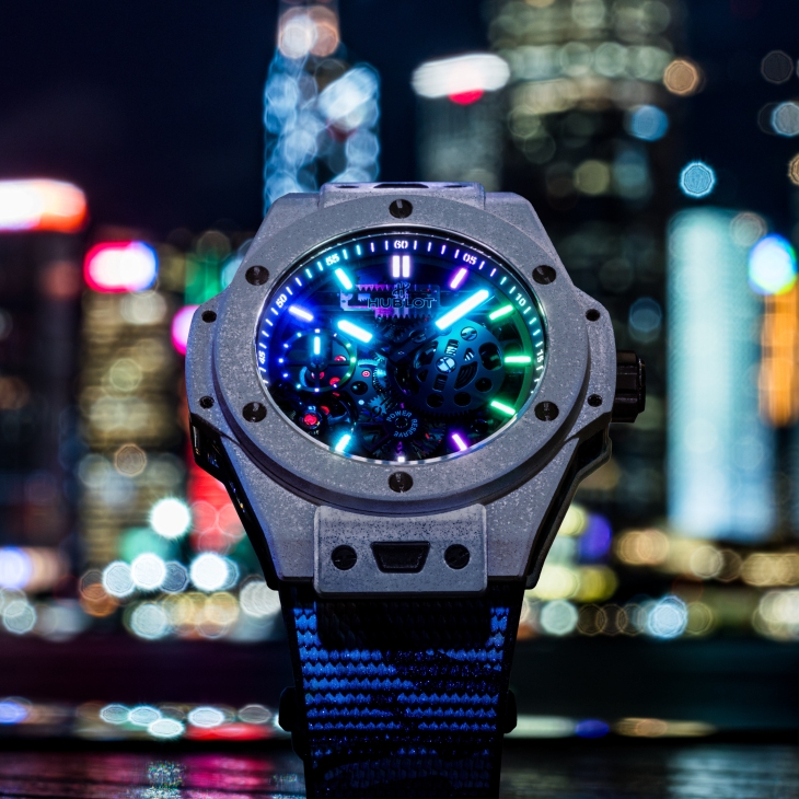 HUBLOT - BIG BANG - 維港夜「世星號」HUBLOT首揭Big Bang Meca-10香港之夜腕錶！陳蕾、Matt Force同慶錶系廿周年