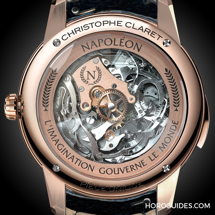 CHRISTOPHE CLARET - 極致三問報時，向拿破崙致敬｜Christophe Claret Napoleon飛行陀飛輪三問錶