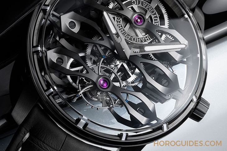 GIRARD-PERREGAUX - BRIDGES - 99296-21-001-BA6A - 懸浮幻覺來襲！GP三飛橋陀飛輪限量腕錶Aston Martin特別版