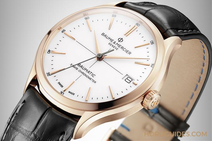 Baume & Mercier - Clifton - M0A10467 - 優雅簡約的選擇| 名士Clifton克里頓系列Baumatic腕錶