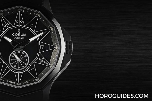 CORUM - ADMIRAL - A395/04004 - 黑潮湧現，五色齊發｜Corum Admiral 42 Automatic Full Black
