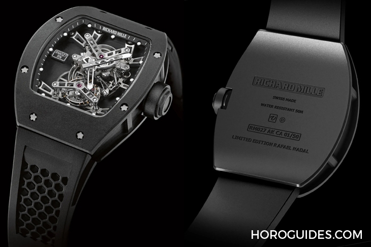 RICHARD MILLE - 【名人錶盒】紅土之王Rafael Nadal,奠定Richard Mille超輕抗震終極地位的最牛代言人