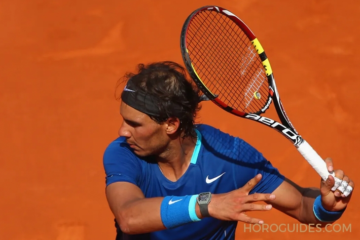 RICHARD MILLE - 【名人錶盒】紅土之王Rafael Nadal,奠定Richard Mille超輕抗震終極地位的最牛代言人
