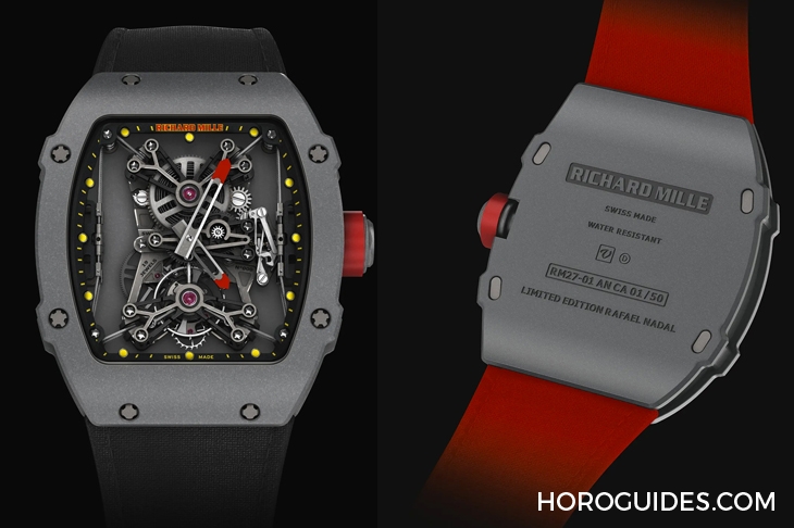 RICHARD MILLE - 【名人錶盒】紅土之王Rafael Nadal,奠定Richard Mille超輕抗震終極地位的最牛代言人