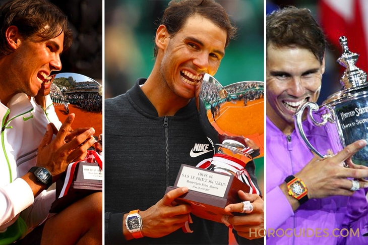 RICHARD MILLE - 【名人錶盒】紅土之王Rafael Nadal,奠定Richard Mille超輕抗震終極地位的最牛代言人