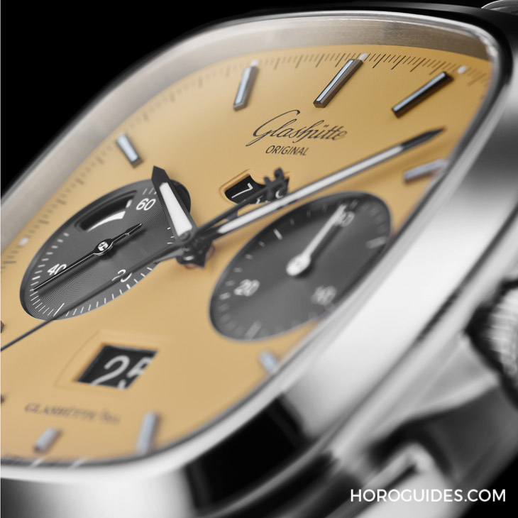 GLASHÜTTE ORIGINAL - SENATOR - 1-37-02-13-02-70 - 格拉蘇蒂七零年代大日曆計時腕錶新色亮相，捕捉1970年代的夏日絢爛