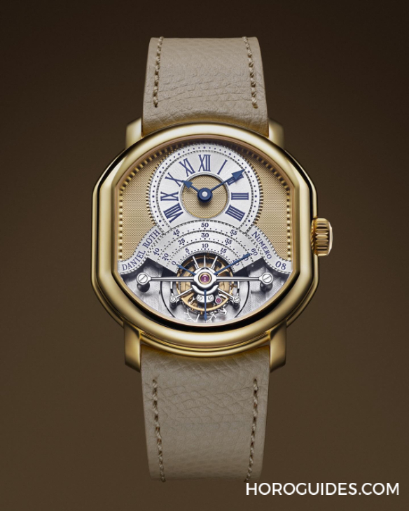 DANIEL ROTH - Daniel Roth - DR0011YG-01 - Daniel Roth回歸錶壇的第一步:復刻1988年創業之作,發表Tourbillon Souscription