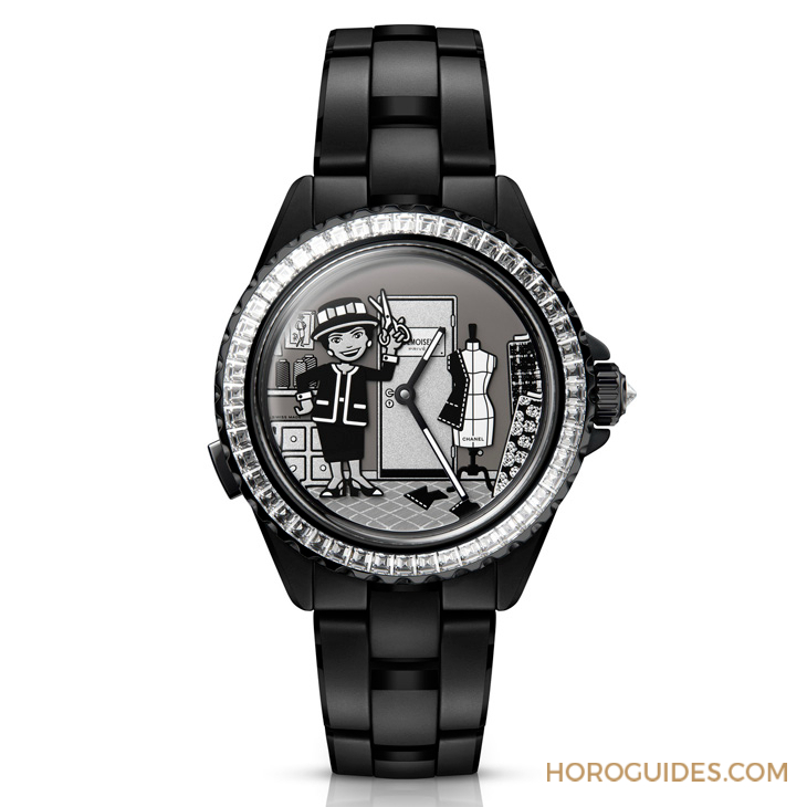 CHANEL - J12 - H9896 - 當裁縫師日常，化身為製錶創意｜《Couture O