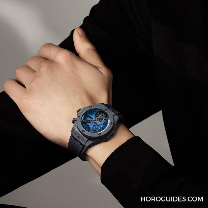 HUBLOT - BIG BANG - 404.QU.5110.RX - 以潮流美學演繹殿堂級三問鳴響功能|Hublot Big Bang大教堂三問陀飛輪計時碼錶