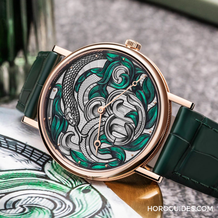 BREGUET - 以新藝術風格詮釋靈蛇姿態,Breguet Classique 7145 Lunar New Year腕錶