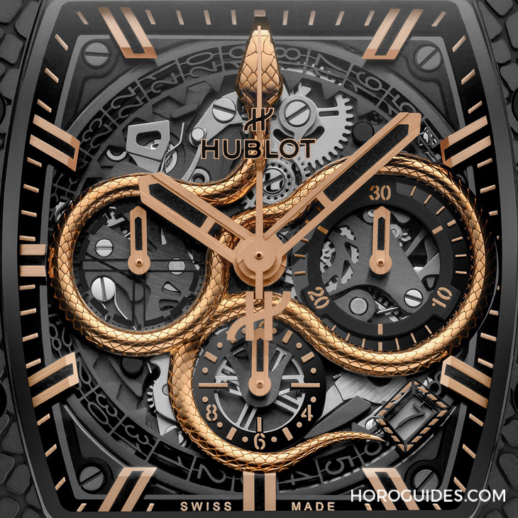 HUBLOT - SPIRIT OF BIG BANG - 642.CI.0180.RX.CNY25 - 蛇年專屬的潮流黑金|Hublot Spirit of Big Bang金蛇限量腕錶