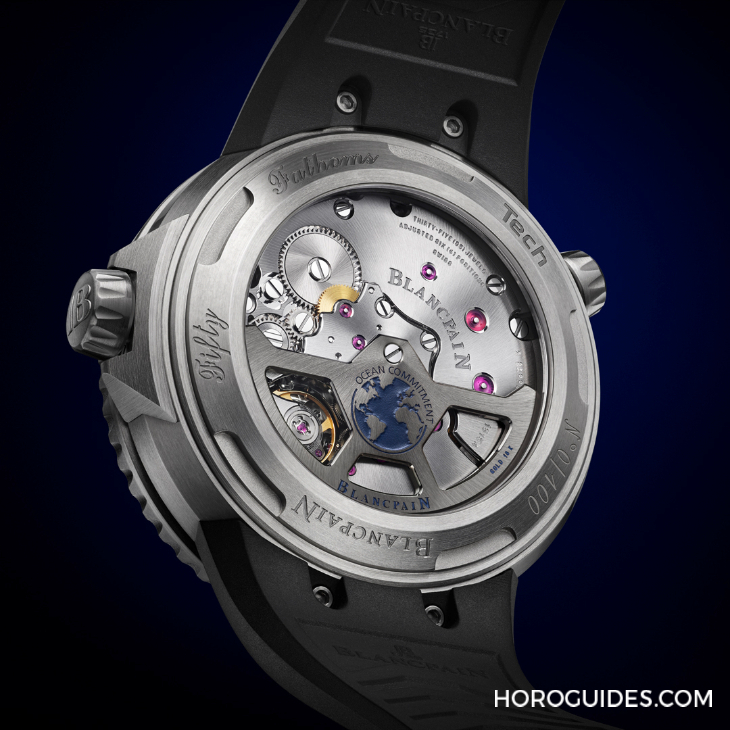 BLANCPAIN - FIFTY FATHOMS - 5029A-12B30-64A - 睽違七年！Blancpain五十噚心繫海洋計畫限量錶第四代採最新「Tech」系列設計現身