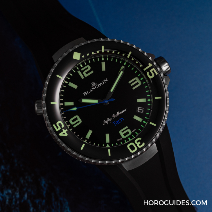 BLANCPAIN - FIFTY FATHOMS - 5029A-12B30-64A - 睽違七年！Blancpain五十噚心繫海洋計畫限量錶第四代採最新「Tech」系列設計現身