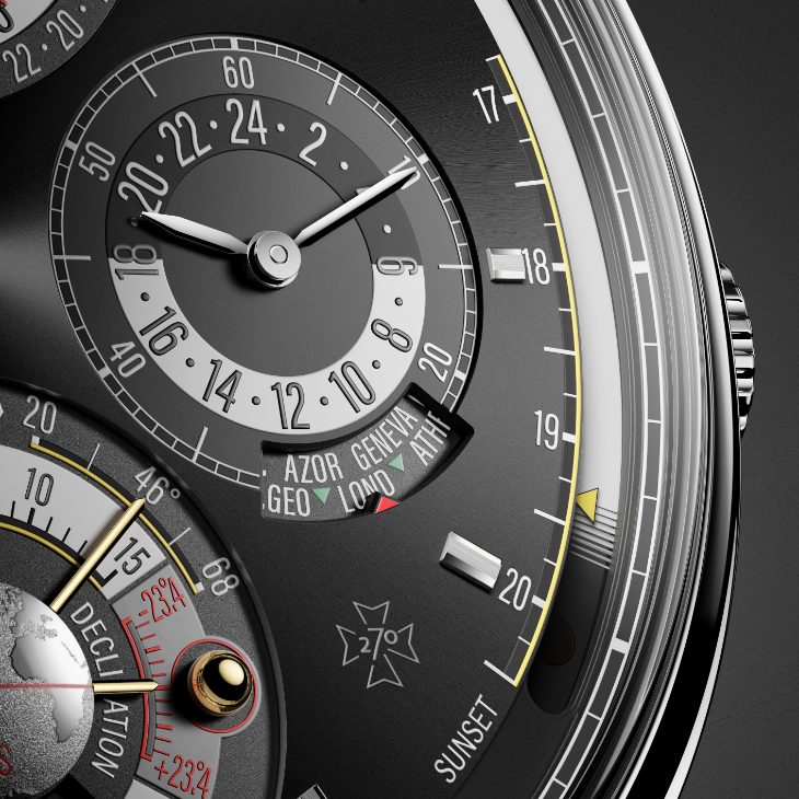 VACHERON CONSTANTIN - CABINOTIERS - 9600C/000G-231C - 太陽神降世!史上最複雜腕錶,江詩丹頓閣樓工匠Solaria超卓複雜功能腕錶- La Première