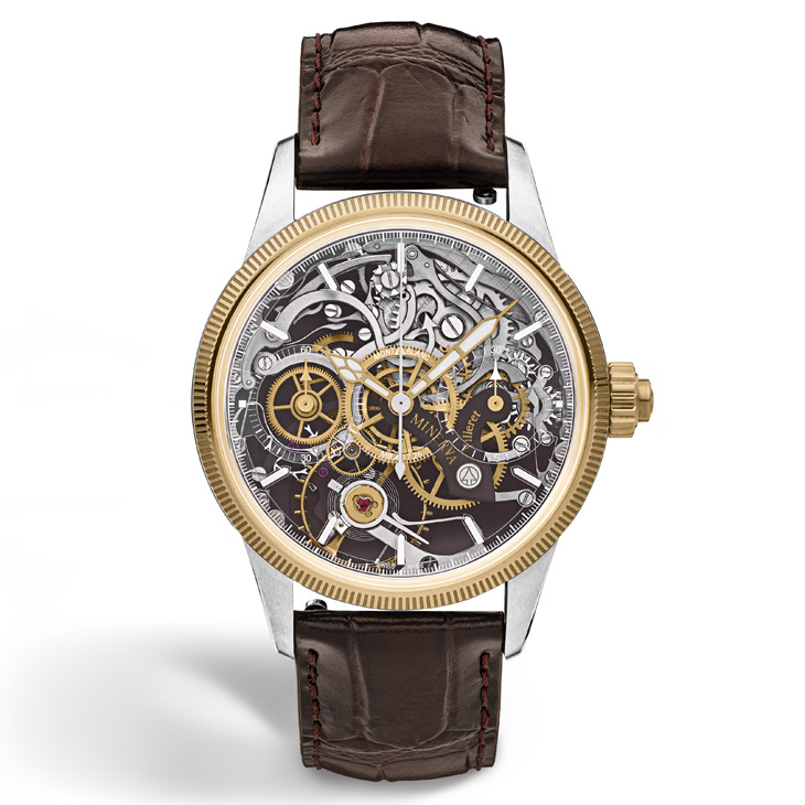 MONTBLANC - 1858 - 134281 - 以盡賞機芯為首務，MONTBLANC 1858系列Unveiled Minerva計時腕錶限量版100