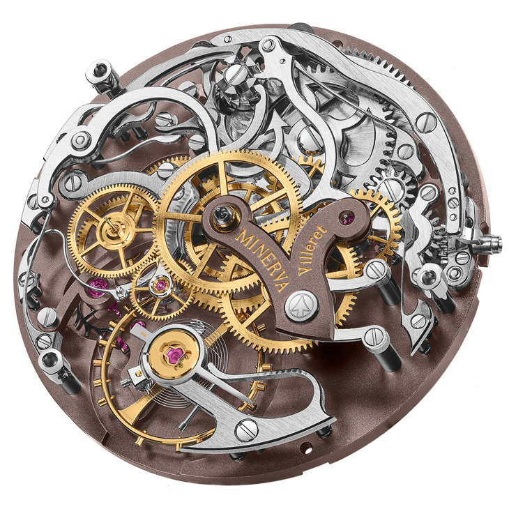 MONTBLANC - 1858 - 134281 - 以盡賞機芯為首務，MONTBLANC 1858系列Unveiled Minerva計時腕錶限量版100