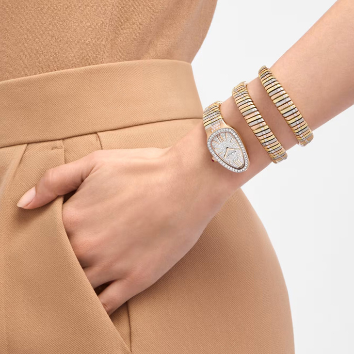 BVLGARI - SERPENTI - 104096 - Tubogas螺旋錶鍊革新升級|BVLGARI Serpenti Infiniti珠寶腕錶