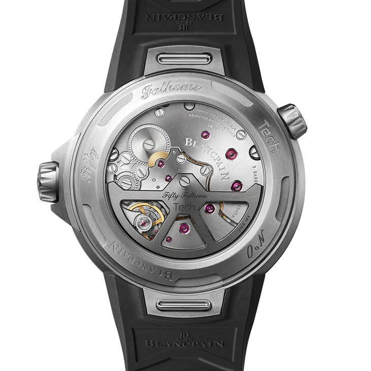 BLANCPAIN - FIFTY FATHOMS - 5029-12B30-94A - 寶珀全新錶帶快拆系統，五十噚Tech-nicolors腕錶率先採用