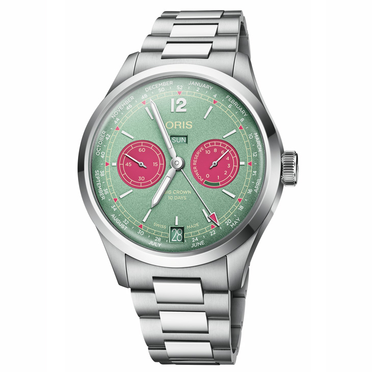 ORIS - PROPILOT - 01 793 7775 8724-Set - Oris〈2025日內瓦錶展〉新作：ProPilot Altimeter “Mission Control”限量腕錶科幻風加持、Calibre 113首度加入Big Crown錶系