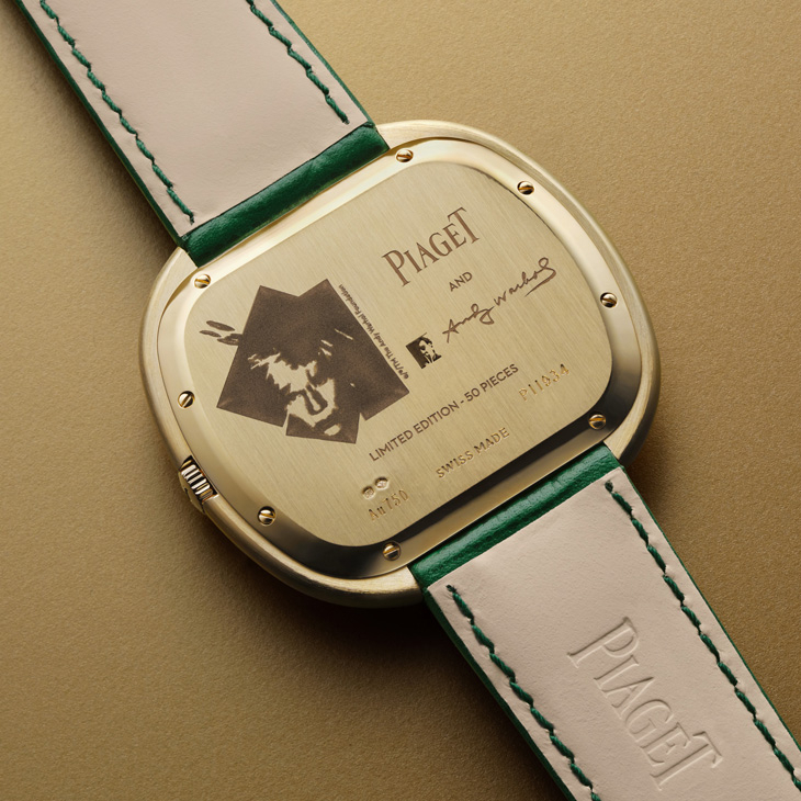 PIAGET - ANDY WARHOL - G0A50243 - 寶石版普普拼貼！Piaget Andy Warhol系列 Collage 18K黃金彩色寶石面盤自動上鍊腕錶
