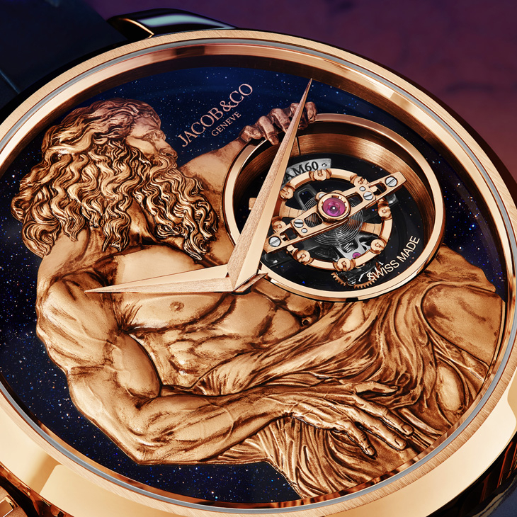 JACOB & CO. - GRAND COMPLICATION MASTERPIECES - JA060.40.AA.AA.A - 4秒一圈！史上最快陀飛輪｜Jacob & Co.「God of Time」腕錶