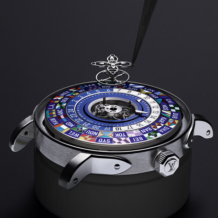 LOUIS VUITTON - ESCALE - W3PTA1 - 路易威登Escale世界時區腕錶經典回歸,非標準時區也適用的Escale雙時區腕錶同步亮相