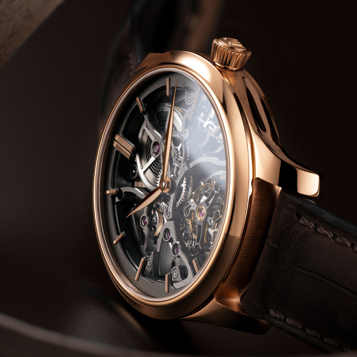 H. MOSER & CIE - ENDEAVOUR - 1814-0400 - 極致通透,H. Moser & Cie.勇創者陀飛輪鏤空腕錶