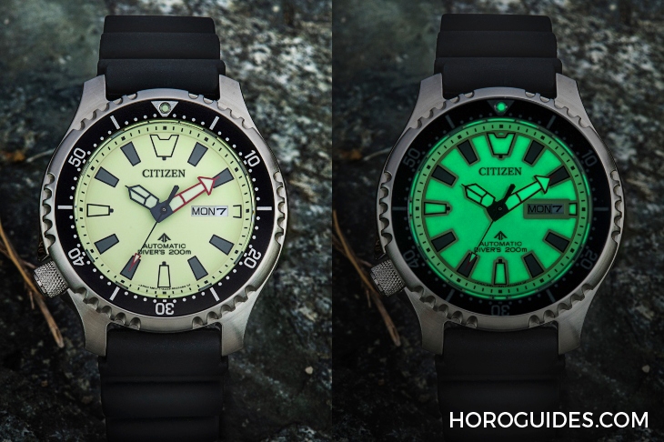 CITIZEN - PROMASTER - NY0119-19X - 夜光錶盤好吸引!CITIZEN亞洲限定Promaster Fugu潛水錶 親民定價入手型格
