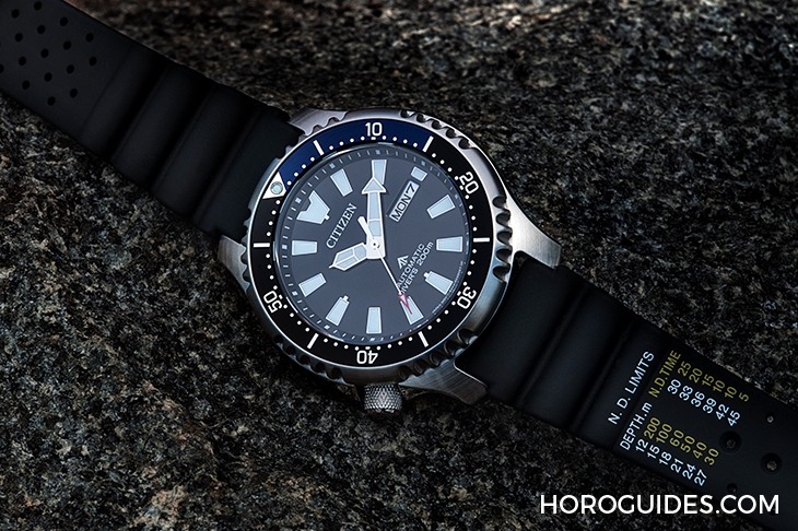 CITIZEN - PROMASTER - NY0119-19X - 夜光錶盤好吸引!CITIZEN亞洲限定Promaster Fugu潛水錶 親民定價入手型格