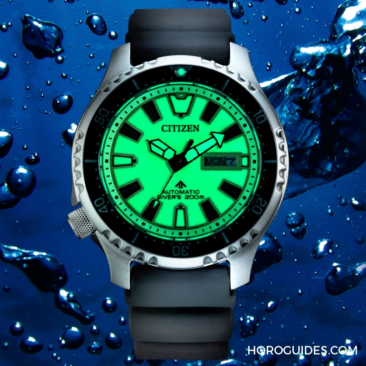CITIZEN - PROMASTER - NY0119-19X - 夜光錶盤好吸引!CITIZEN亞洲限定Promaster Fugu潛水錶 親民定價入手型格