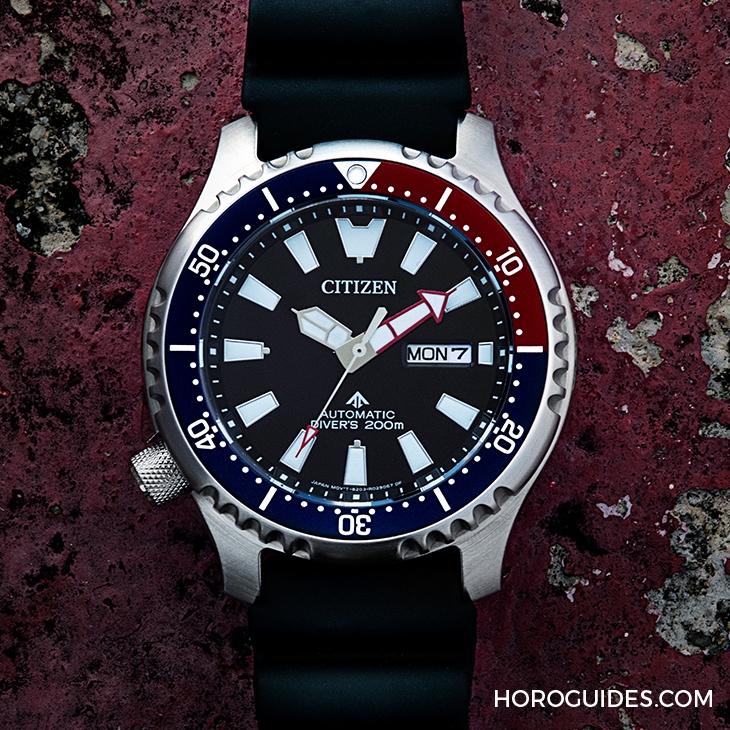 CITIZEN - PROMASTER - NY0119-19X - 夜光錶盤好吸引!CITIZEN亞洲限定Promaster Fugu潛水錶 親民定價入手型格