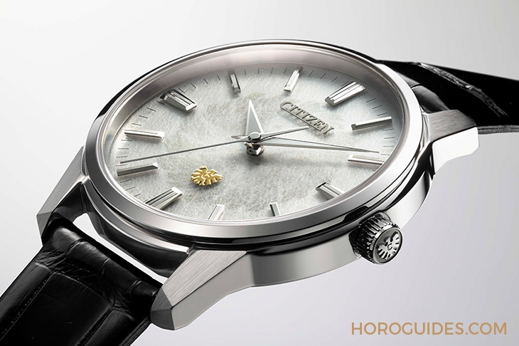 CITIZEN - The CITIZEN - AQ6101-02A - 手造和紙也做錶盤?不僅精準,更追求細膩:The CITIZEN Cal.0100光動能限量錶