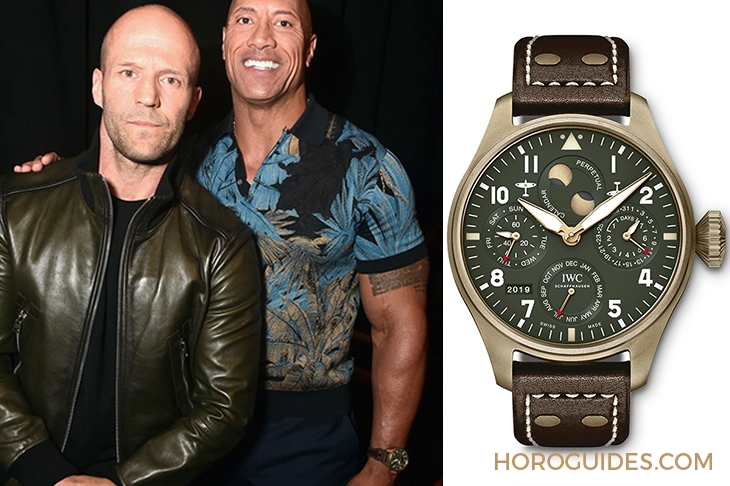 PANERAI - 【名人錶盒】巨石強森戴IWC出席Netflix《紅色通緝令Red Notice》首映