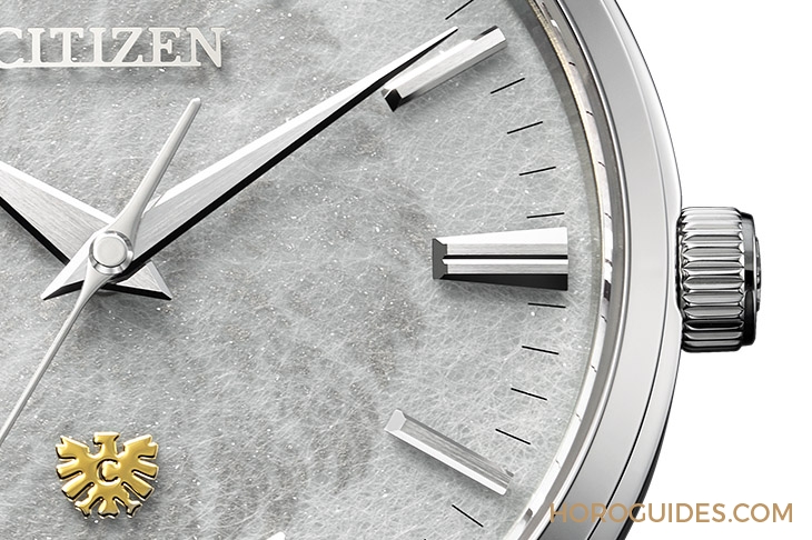 CITIZEN - The CITIZEN - AQ6101-02A - 手造和紙也做錶盤?不僅精準,更追求細膩:The CITIZEN Cal.0100光動能限量錶