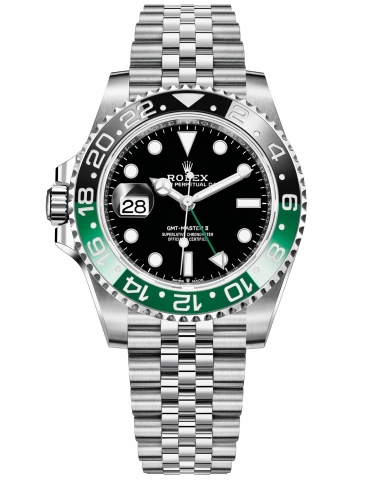 ROLEX - GMT-MASTER II - 126720VTNR-0001 - 勞力士2022重點新錶一次看:GMT-Master II左錶冠綠黑圈、Yacht-Master白金鷹眼版