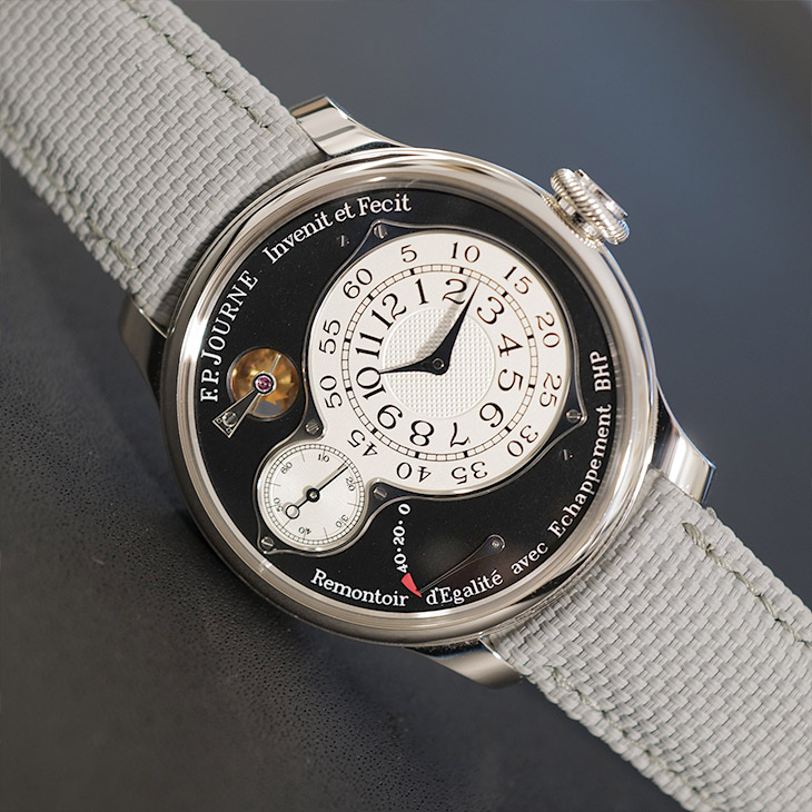 F.P.JOURNE - BLACK LABEL - chronomètre optimum black label - 熱潮過後，藏家Stephen Lin 最愛的新收藏 | HOROGUIDES雜誌Vol. 7 特別企劃