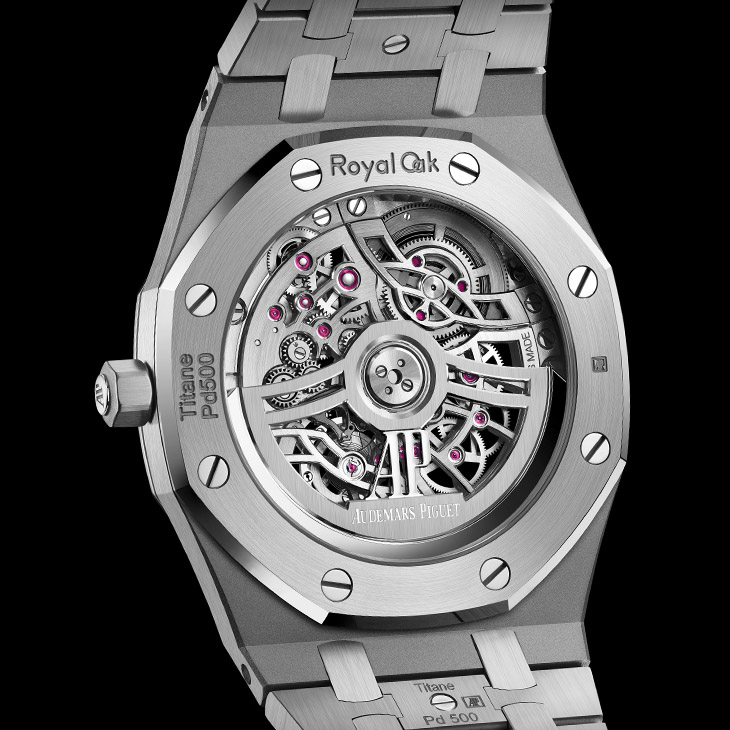 AUDEMARS PIGUET - ROYAL OAK - 15467BA.OO.1256BA.01 - AP愛彼的同色系機械美學：Royal Oak皇家橡樹熱門鏤空款式新作登場
