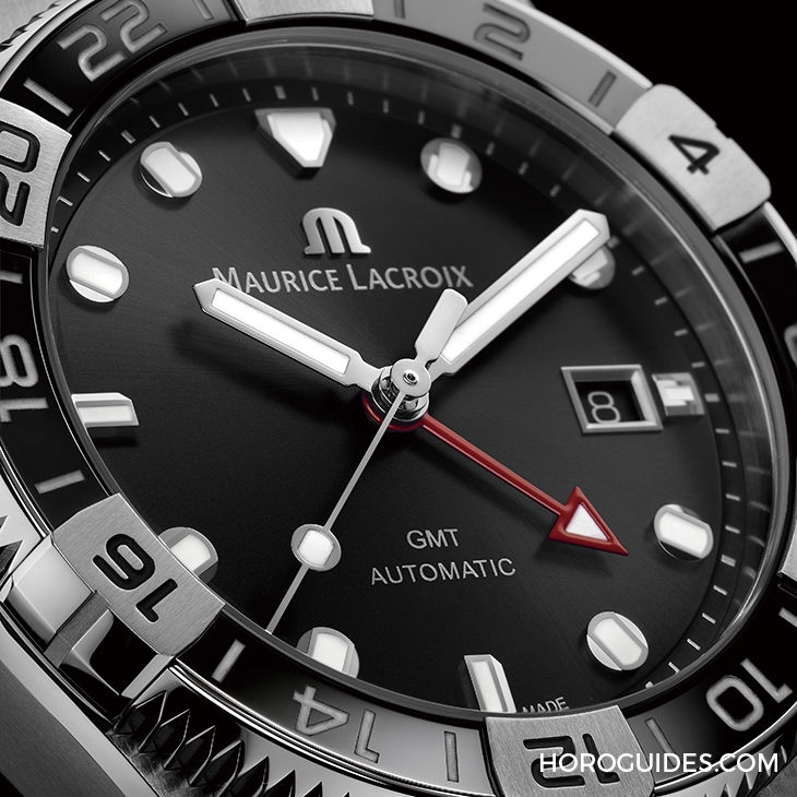 MAURICE LACROIX - AIKON - AI6158-SS00F-130-A - AIKON Venturer GMT的雙城都市冒險｜東方表行 x MAURICE LACROIX腕錶展覽