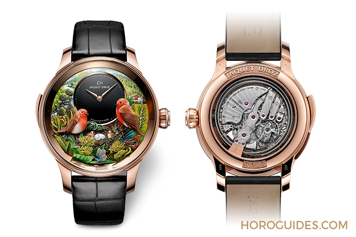 JAQUET DROZ - AUTOMATA - J031033211 - 知更報喜響妙音|JAQUET DROZ Bird Repeater 300th Anniversary Edition