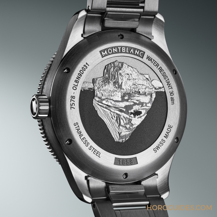 MONTBLANC - 1858 - 延續錶上冰河世紀｜MONTBLANC 1858 Iced Sea Automatic Date