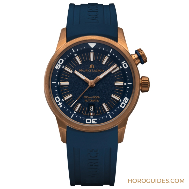 MAURICE LACROIX - PONTOS - PT6248-BRZ0B-430-4 - 時尚可靠的潛水新將｜MAURICE LACROIX Pontos S Diver
