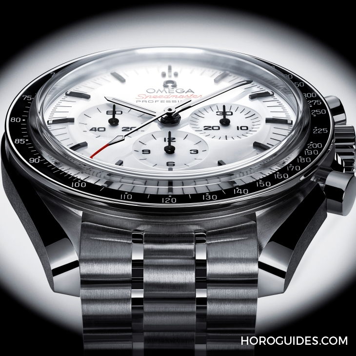 OMEGA - SPEEDMASTER - 310.30.42.50.04.001 - 白面不鏽鋼登月錶終於現身!OMEGA推出全新白色漆面Speedmaster Moonwatch
