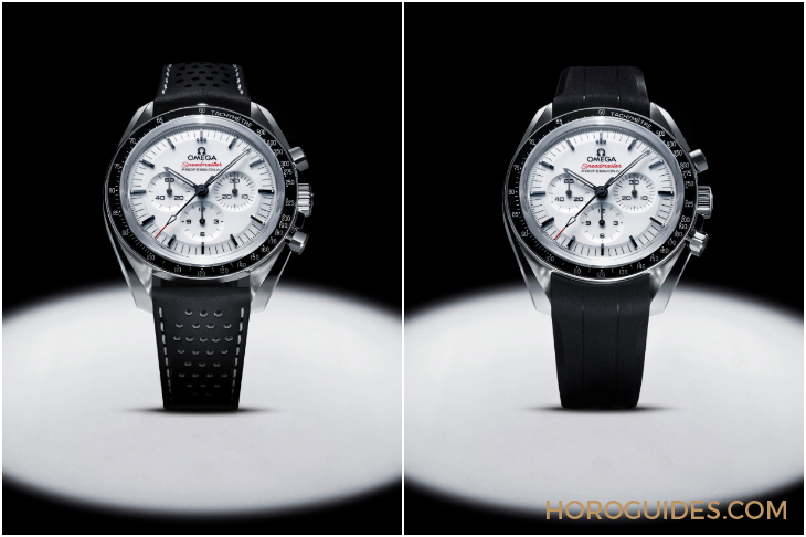OMEGA - SPEEDMASTER - 310.30.42.50.04.001 - 白面不鏽鋼登月錶終於現身!OMEGA推出全新白色漆面Speedmaster Moonwatch
