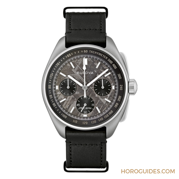 BULOVA - Lunar Pilot - 96A312 - 天外來客入錶,再續太空夢|BULOVA寶路華全新限量版Lunar Pilot Meteorite