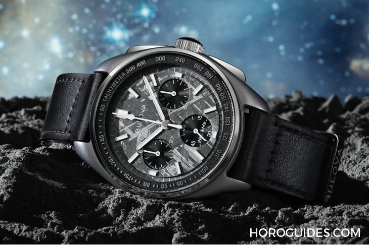 BULOVA - Lunar Pilot - 96A312 - 天外來客入錶,再續太空夢|BULOVA寶路華全新限量版Lunar Pilot Meteorite